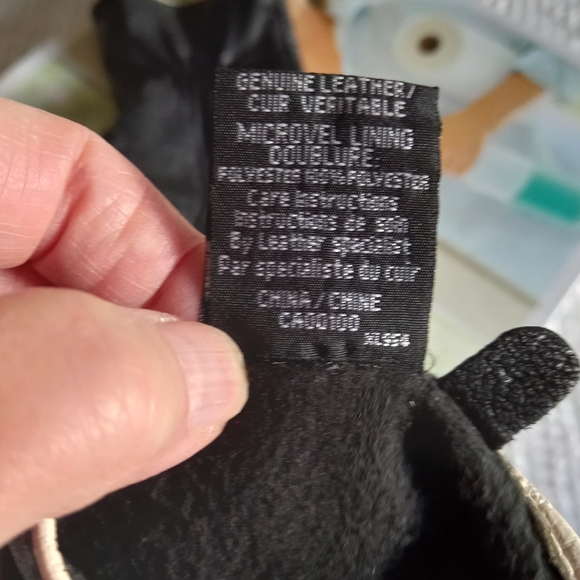 Leather gloves size 6.5 - Picture 4 of 7